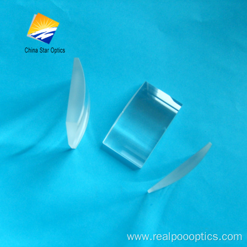 optical HK9 glass bi concave cylindrical lens